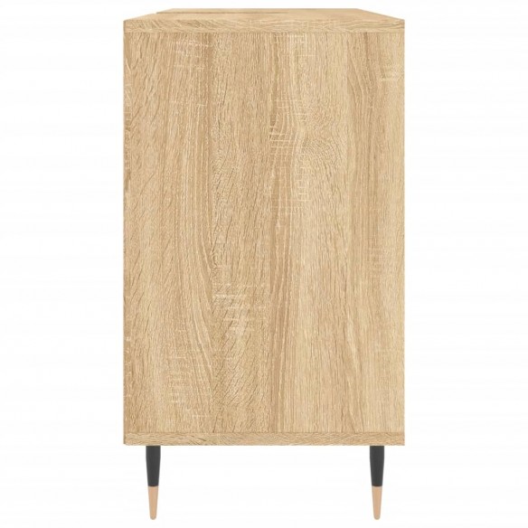 Armoire salle de bain chêne sonoma 80x33x60cm bois d'ingénierie