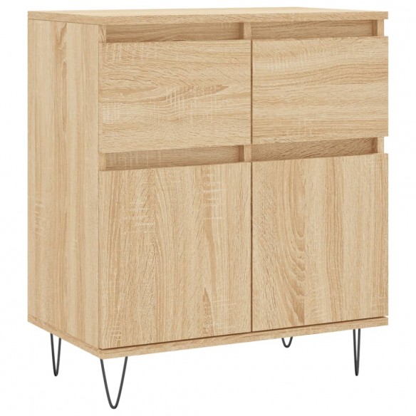 Buffet Chêne sonoma 60x35x70 cm Bois d'ingénierie