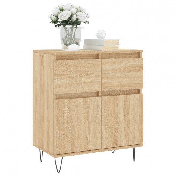 Buffet Chêne sonoma 60x35x70 cm Bois d'ingénierie