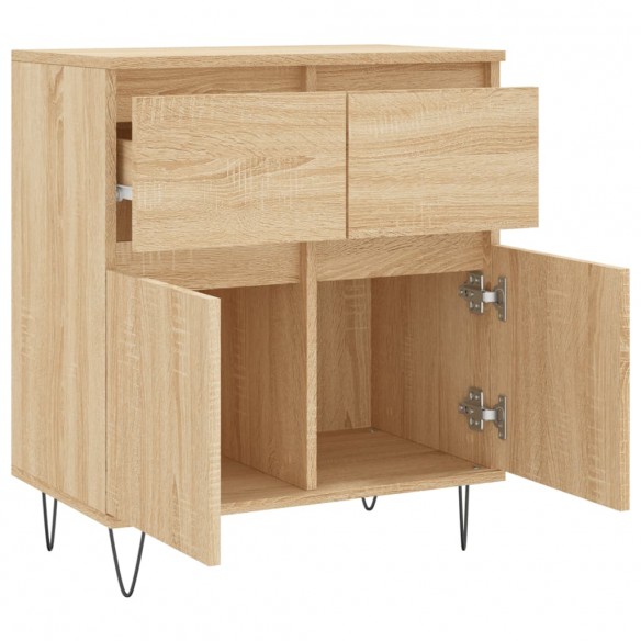 Buffet Chêne sonoma 60x35x70 cm Bois d'ingénierie