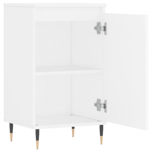 Buffet blanc 40x35x70 cm bois d’ingénierie