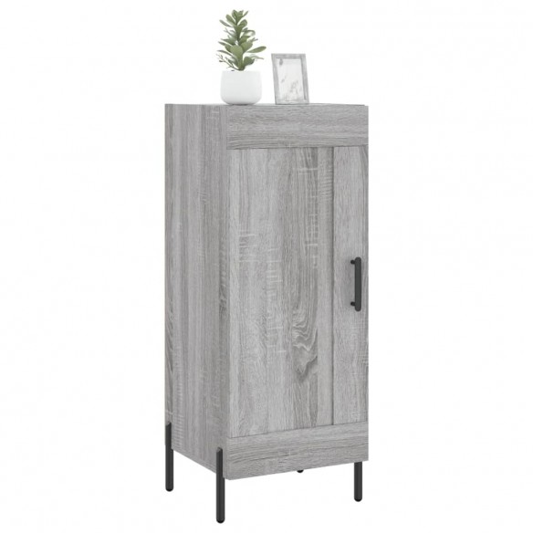 Buffet Sonoma gris 34,5x34x90 cm Bois d'ingénierie