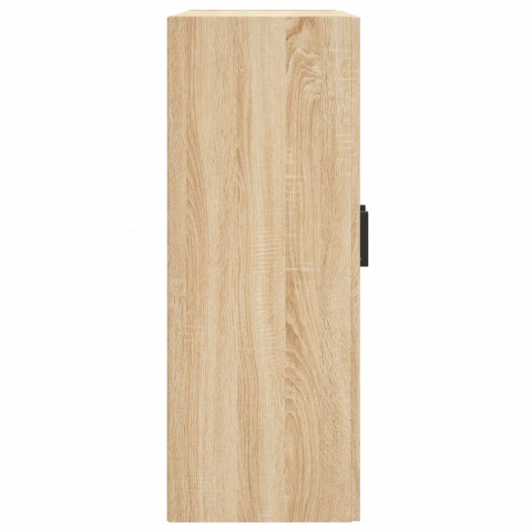 Armoire murale chêne sonoma 69,5x34x90 cm bois d'ingénierie