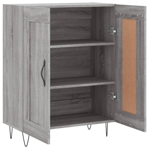 Buffet sonoma gris 69,5x34x90 cm bois d'ingénierie