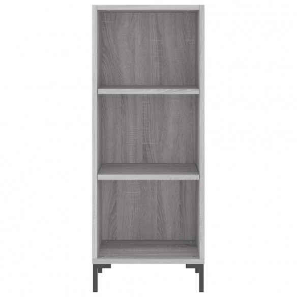 Buffet sonoma gris 34,5x32,5x90 cm bois d'ingénierie