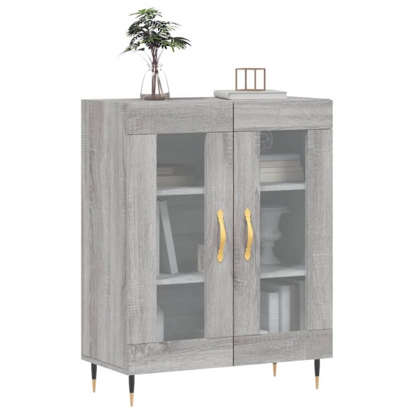 Buffet sonoma gris 69,5x34x90 cm bois d'ingénierie