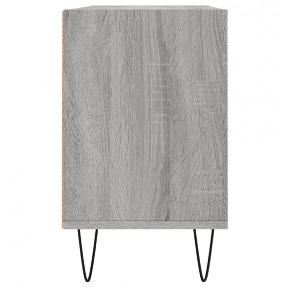 Meuble TV sonoma gris 103,5x30x50 cm bois d'ingénierie