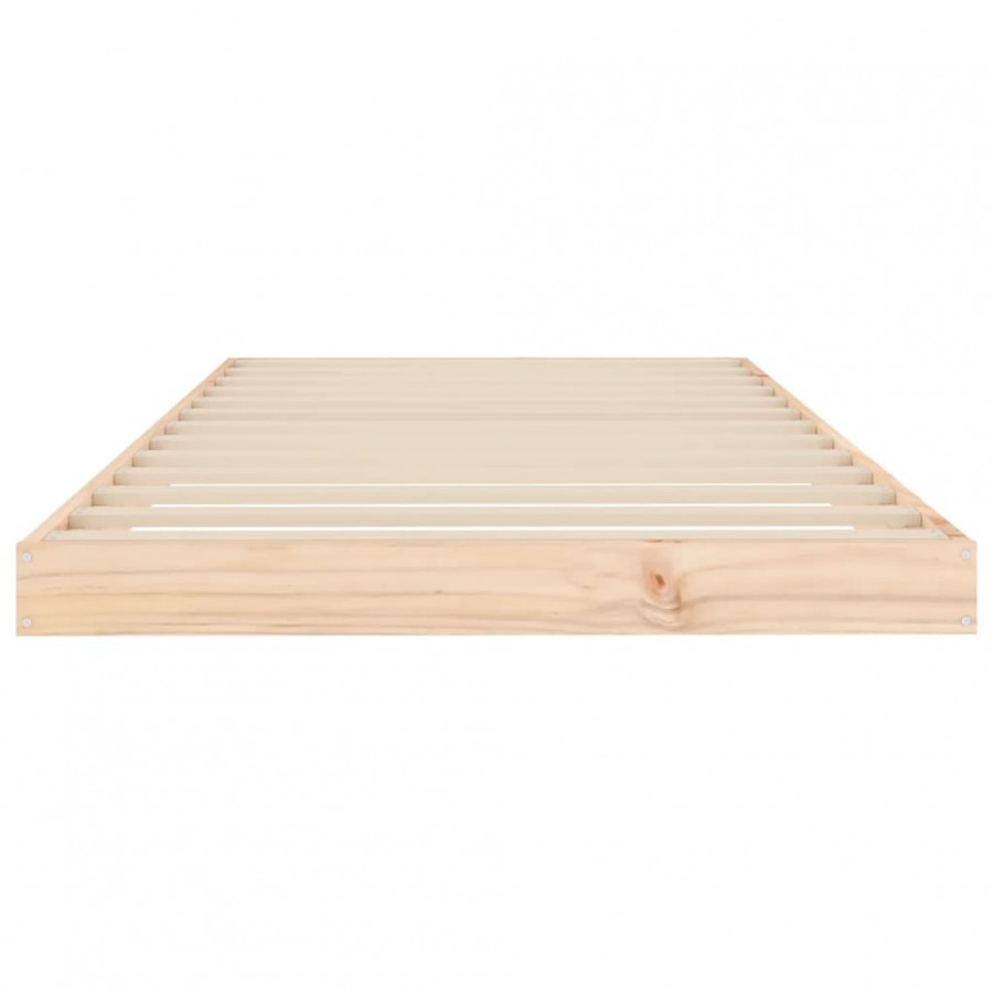 Lit 90x200 cm Bois de pin massif