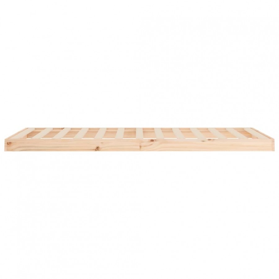 Lit 90x200 cm Bois de pin massif