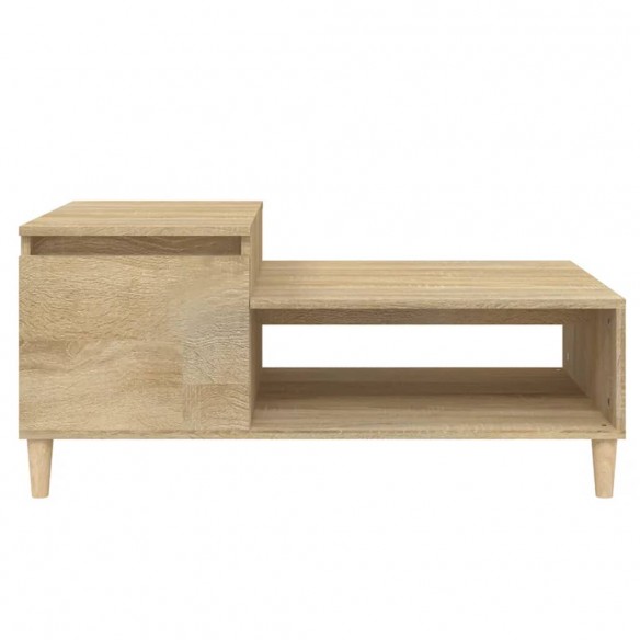 Table basse Chêne sonoma 100x50x45 cm Bois d'ingénierie