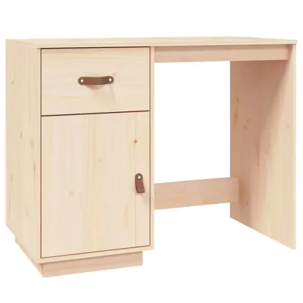 Bureau 95x50x75 cm Bois massif de pin 2