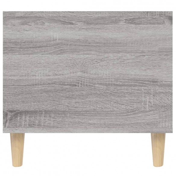 Table basse Sonoma gris 90x49x45 cm Bois d'ingénierie