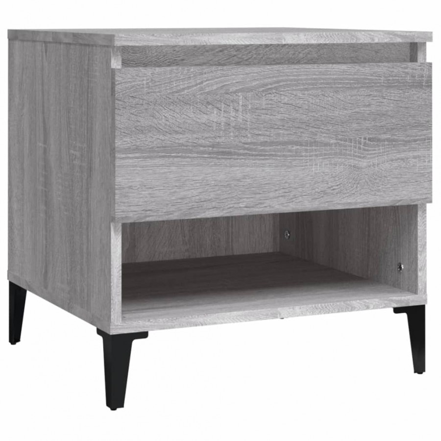 Table d'appoint Sonoma gris 50x46x50 cm 