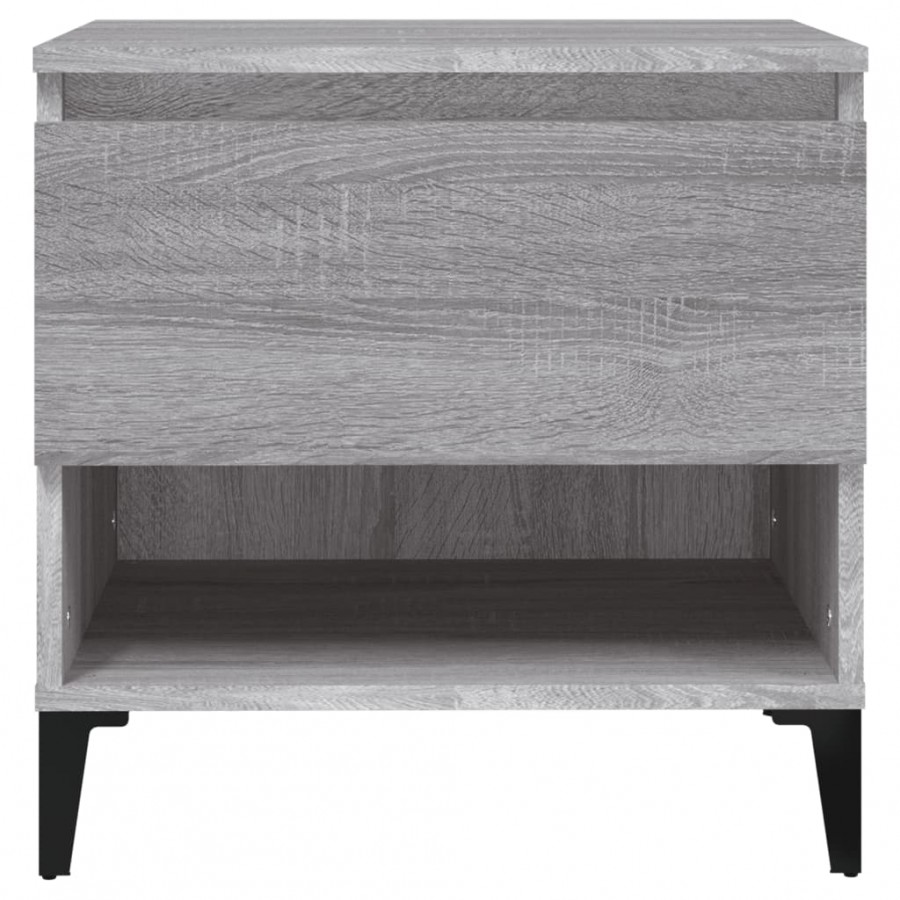 Table d'appoint Sonoma gris 50x46x50 cm 