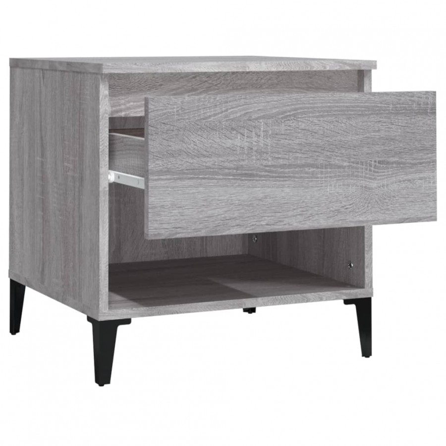 Table d'appoint Sonoma gris 50x46x50 cm 