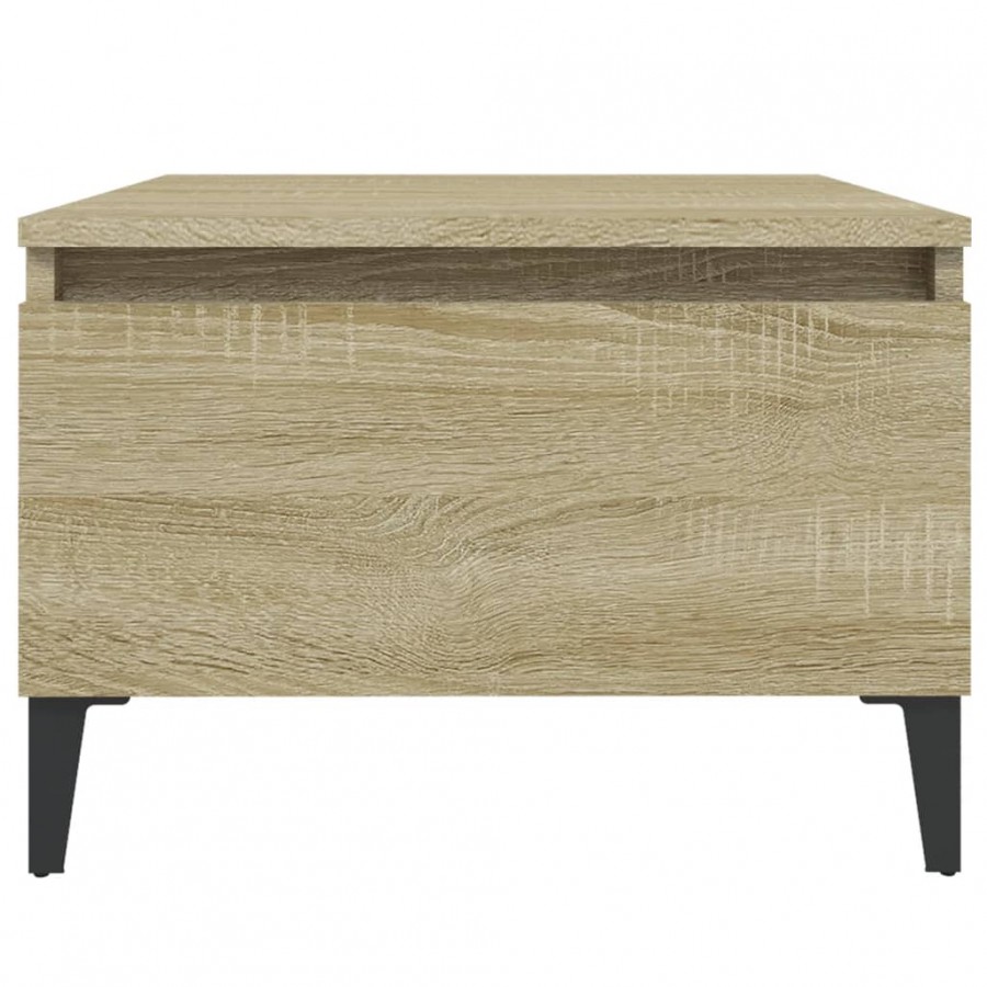 Table d'appoint Chêne sonoma 50x46x35 cm 