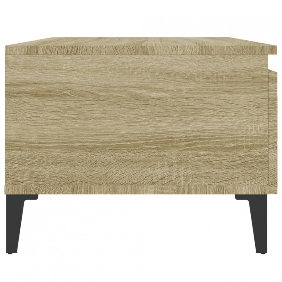 Table d'appoint Chêne sonoma 50x46x35 cm 