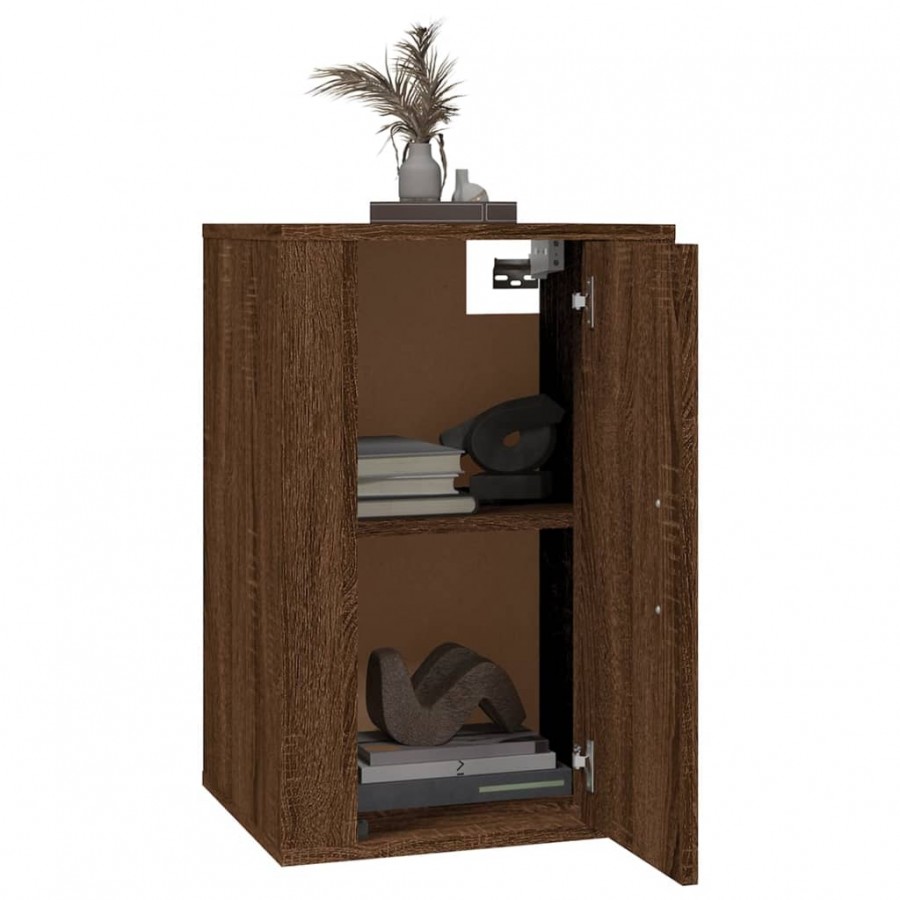 Meubles TV muraux 2 pcs Chêne marron 40x34,5x60 cm Meubles TV muraux 2 pcs Chêne marron 40x34,5x60 cm