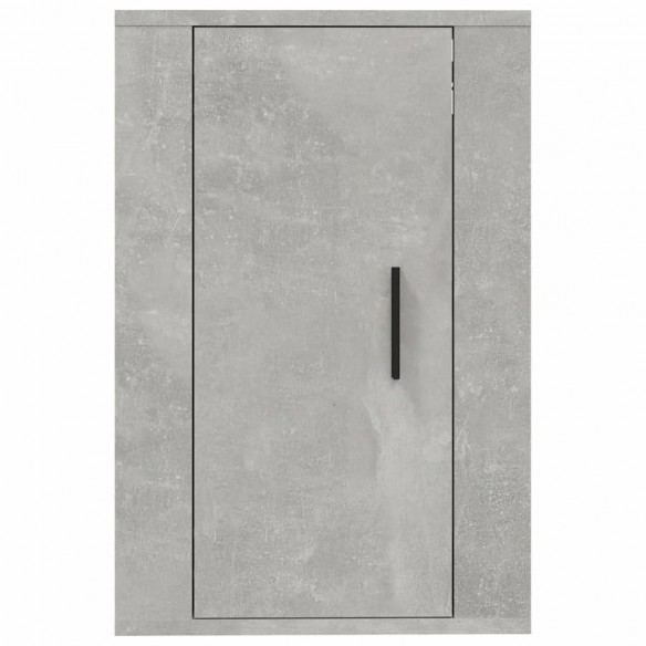 Meubles TV muraux 2 pcs Gris béton 40x34,5x60 cm