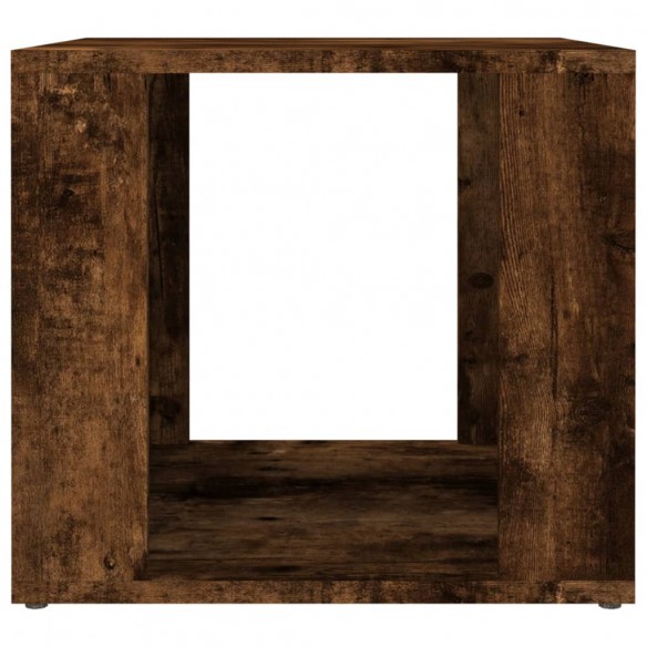 Table de chevet Chêne fumé 41x40x36 cm Bois d'ingénierie