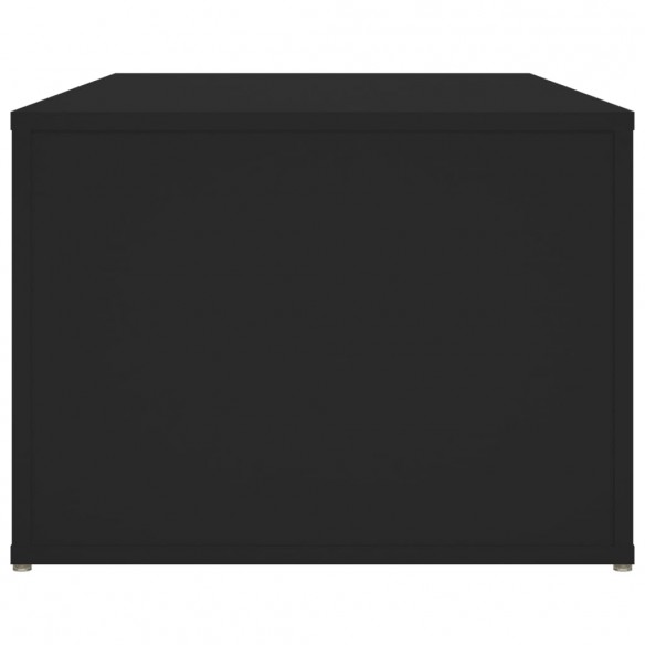Table basse Noir 100x50x36 cm Bois d'ingénierie