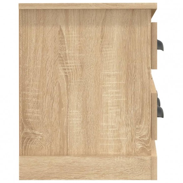 Meuble TV chêne sonoma 100x35,5x45 cm bois d'ingénierie