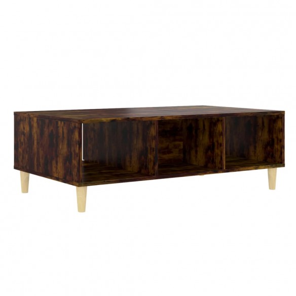 Table basse Chêne fumé 103,5x60x35 cm Aggloméré