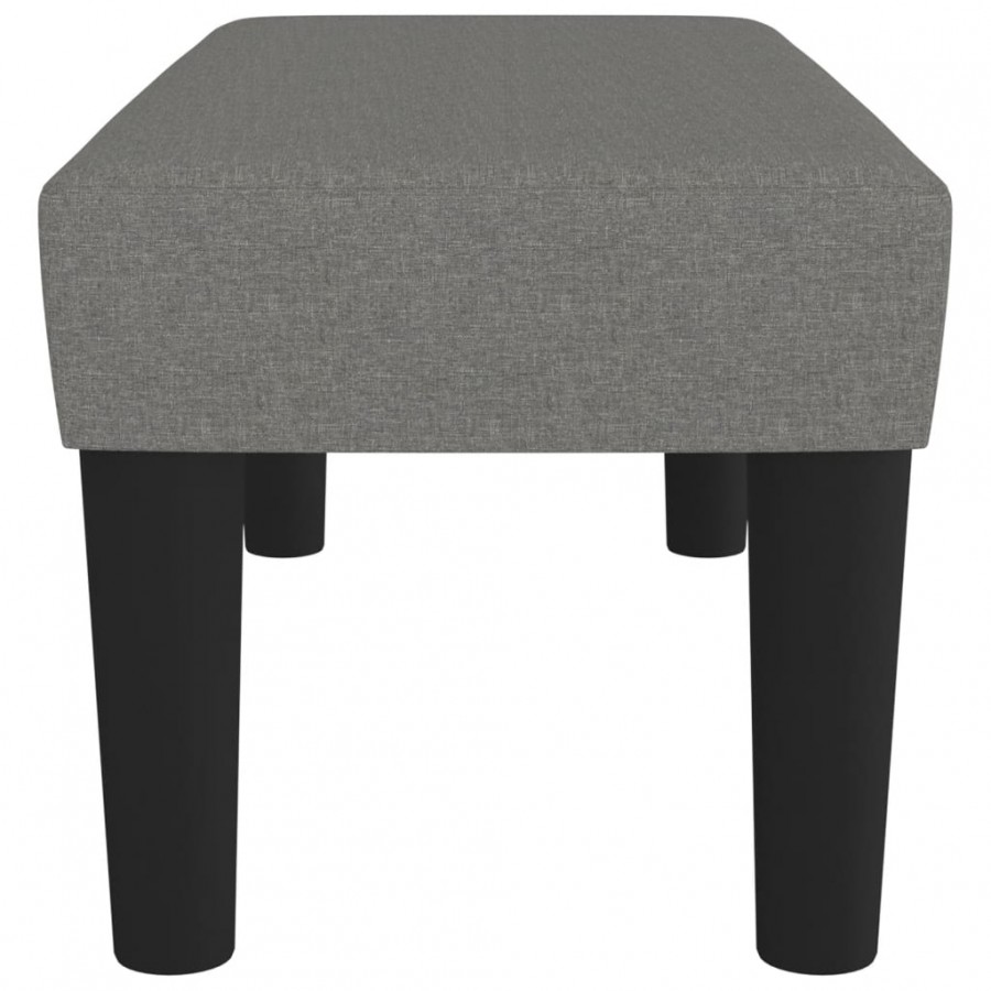 Banc Gris foncé 70x30x30 cm Tissu Banc Gris foncé 70x30x30 cm Tissu