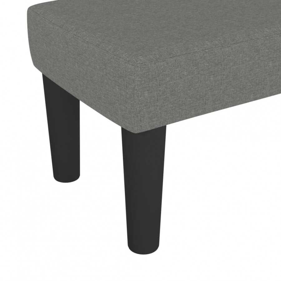 Banc Gris foncé 70x30x30 cm Tissu Banc Gris foncé 70x30x30 cm Tissu