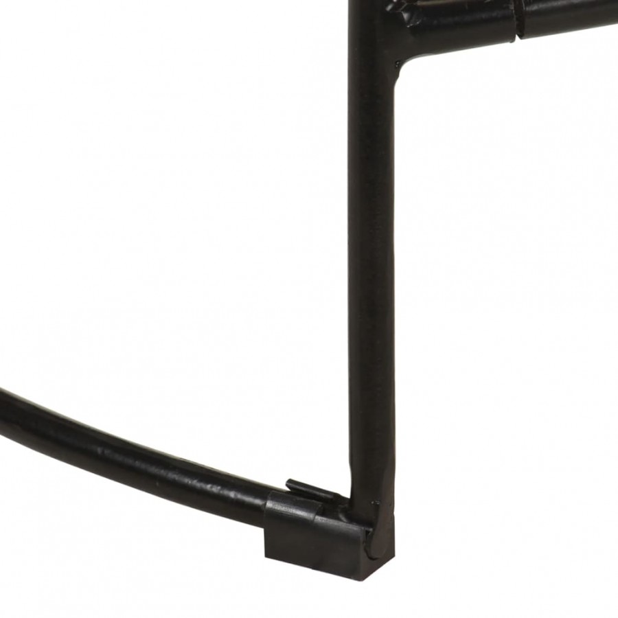 Tabourets de bar Gavin lot de 2 50x40x78cm bois massif manguier Tabourets de bar Gavin lot de 2 50x40x78cm bois massif manguier
