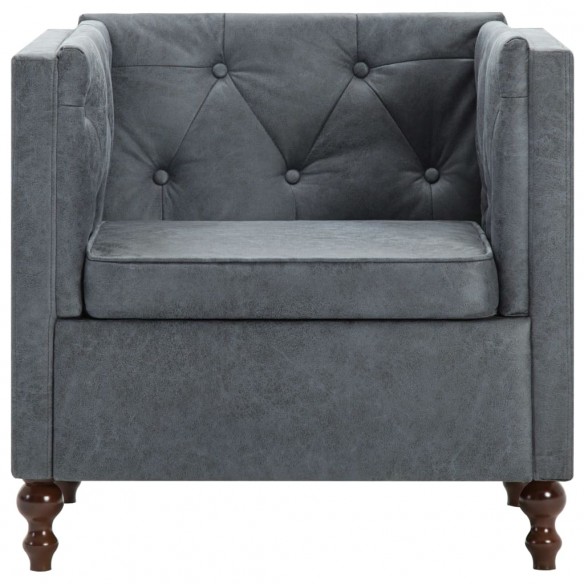 Fauteuil Gris Tissu