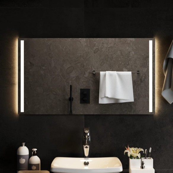 Miroir de salle de bain à LED 90x50 cm