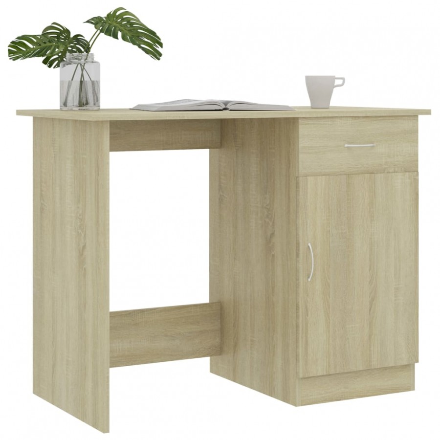 Bureau Chêne sonoma 100 x 50 x 76 cm Aggloméré