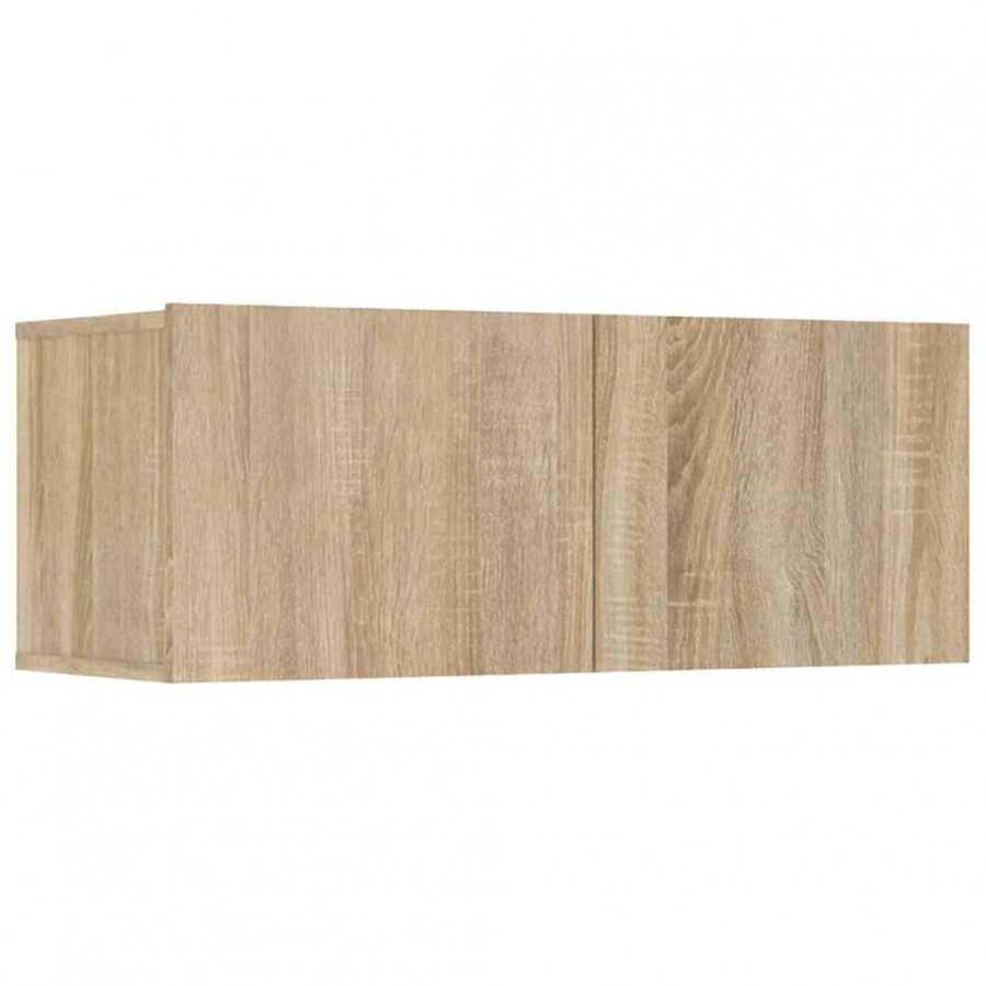 Meubles TV 4 pcs Chêne Sonoma 80x30x30 cm  Meubles TV 4 pcs Chêne Sonoma 80x30x30 cm