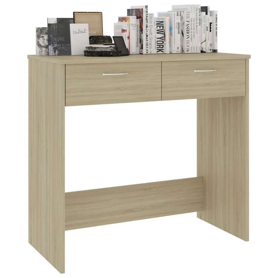 Bureau Chêne Sonoma 80x40x75 cm Aggloméré Bureau Chêne Sonoma 80x40x75 cm Aggloméré