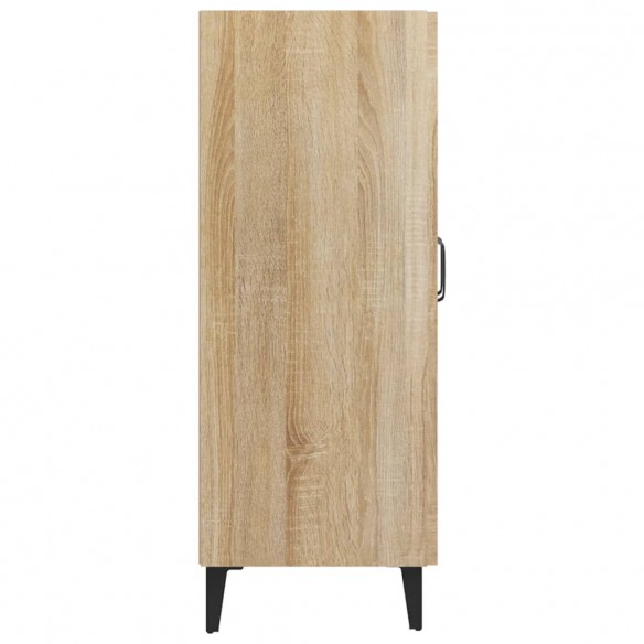 Buffet chêne sonoma 69,5x34x90 cm bois d'ingénierie