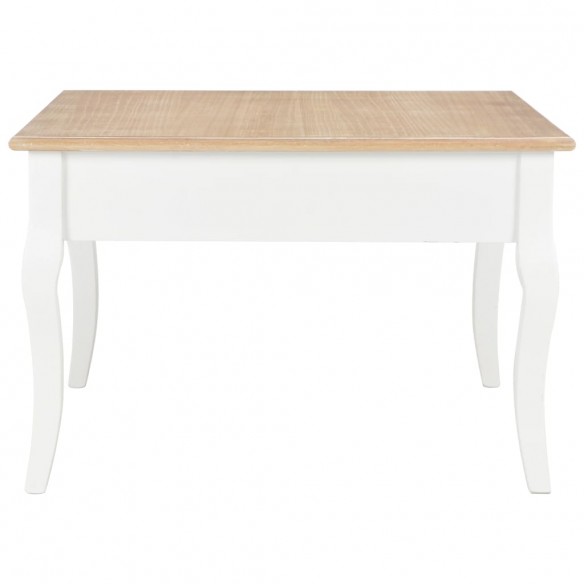 Table basse Blanc 80 x 80 x 50 cm Bois