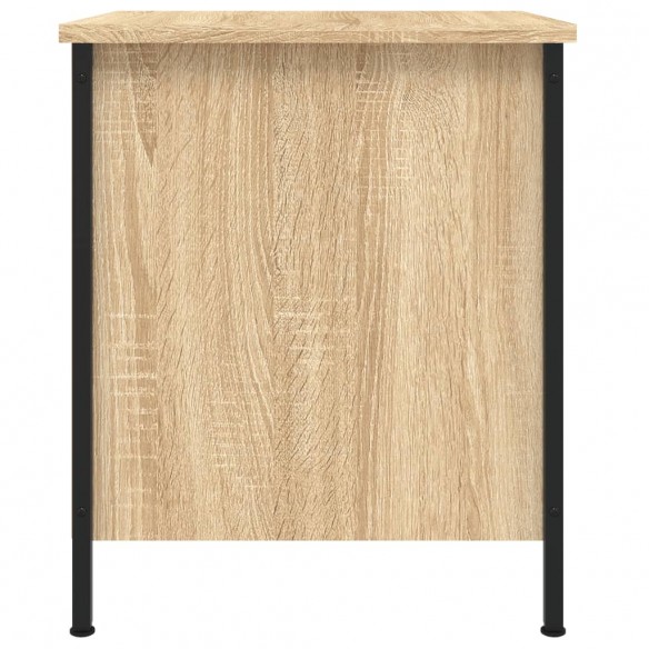 Tables de chevet 2 pcs chêne sonoma 40x42x50 cm bois ingénierie