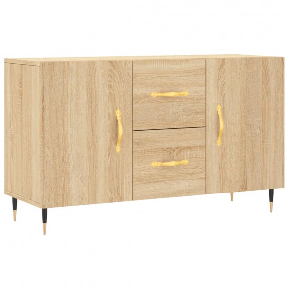 Buffet chêne sonoma 100x36x60 cm bois d'ingénierie