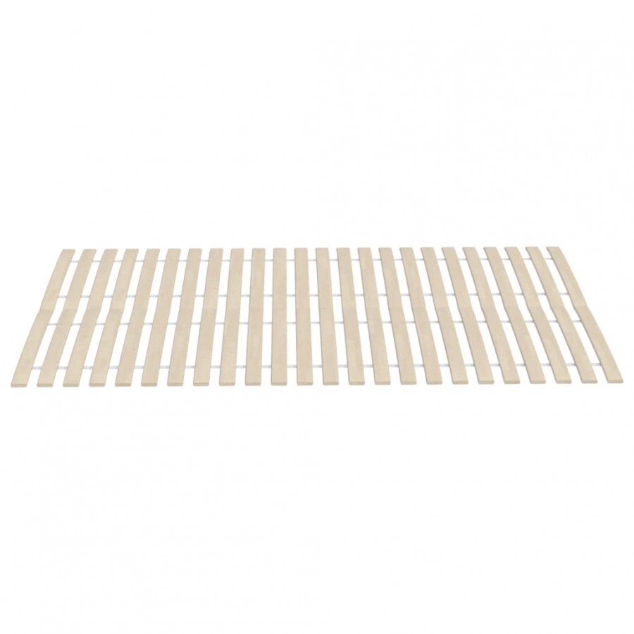 Sommiers à lattes avec 48 lattes 2 pcs 70x200 cm
