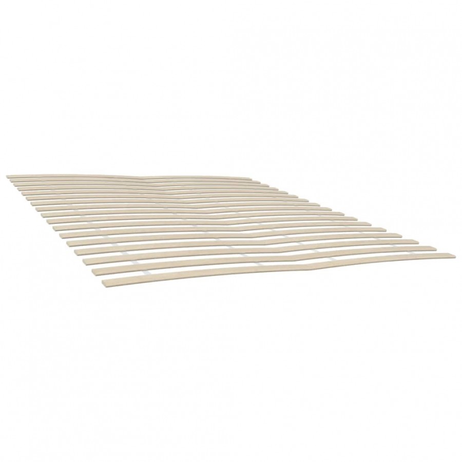Sommiers à lattes avec 34 lattes 2 pcs 90x200 cm