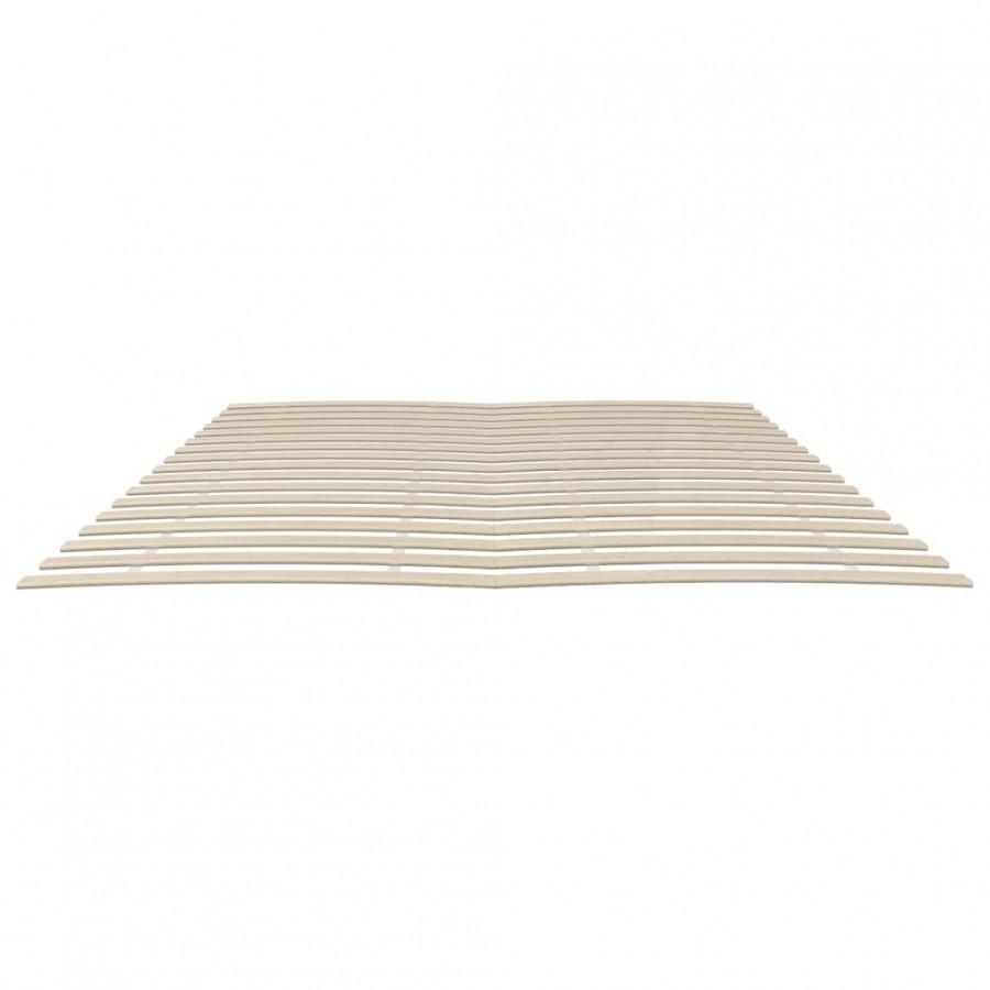 Sommiers à lattes avec 34 lattes 2 pcs 90x200 cm