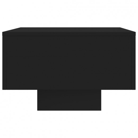 Table basse noir 100x49,5x31 cm bois d'ingénierie