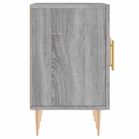 Meuble TV sonoma gris 150x30x50 cm bois d'ingénierie