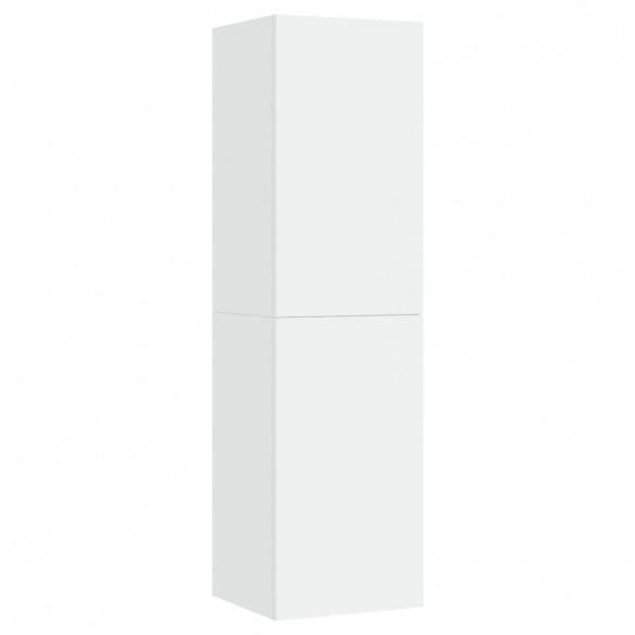 Meubles TV 2 pcs Blanc 30,5x30x110 cm Aggloméré