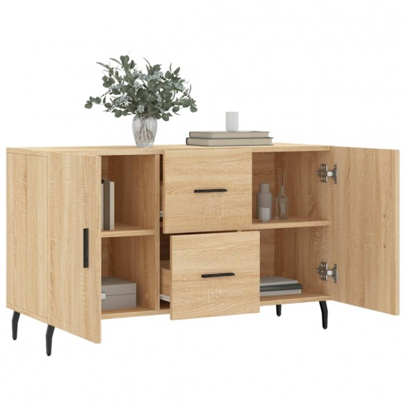 Buffet chêne sonoma 100x36x60 cm bois d'ingénierie