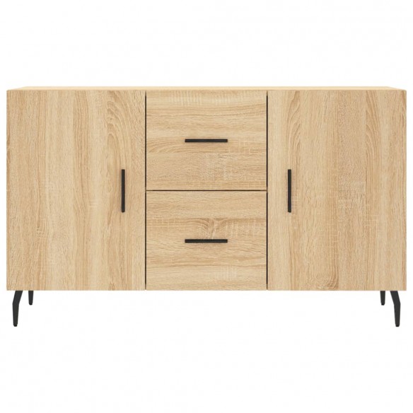 Buffet chêne sonoma 100x36x60 cm bois d'ingénierie