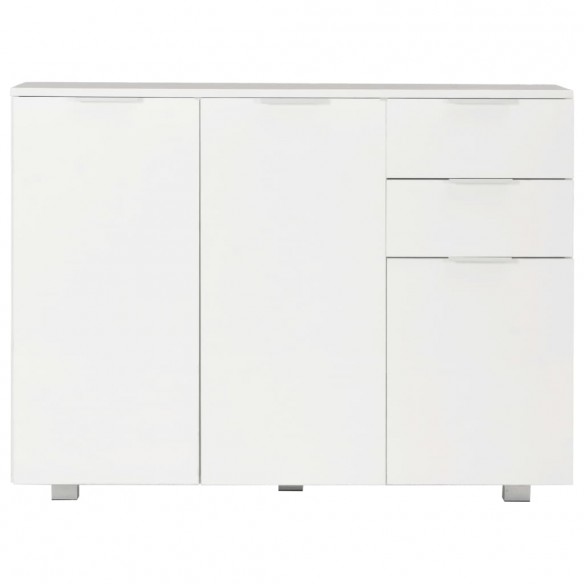 Buffet Blanc brillant 107x35x80,5 cm