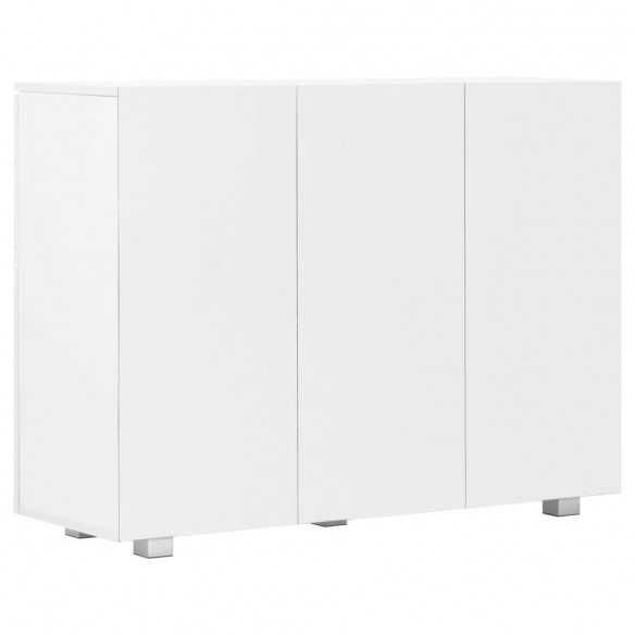 Buffet Blanc brillant 107x35x80,5 cm