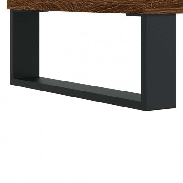 Tables basses 2 pcs chêne marron 50x50x40 cm bois d'ingénierie